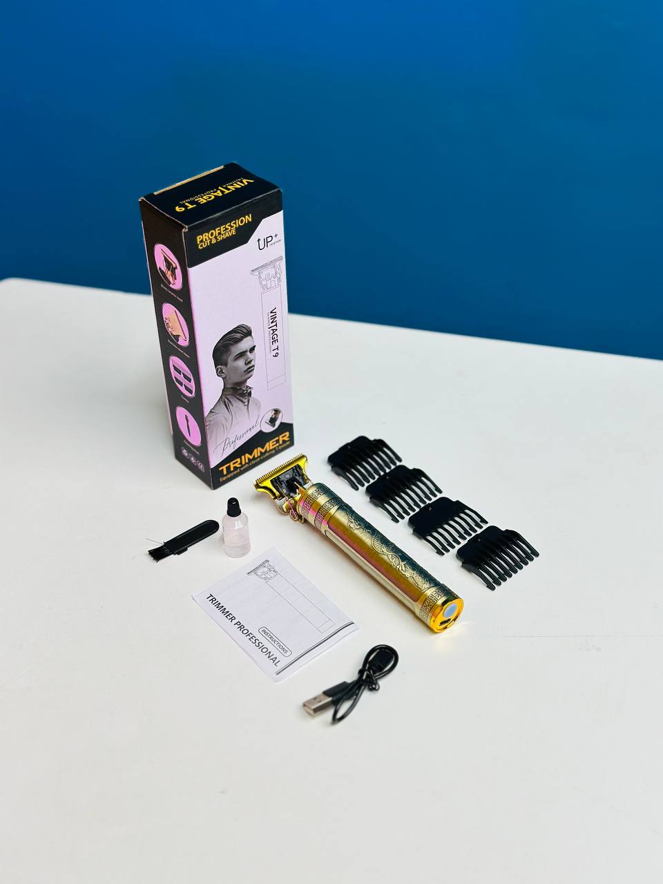 Vintage T9 USB-C Beard & Hair Trimmer