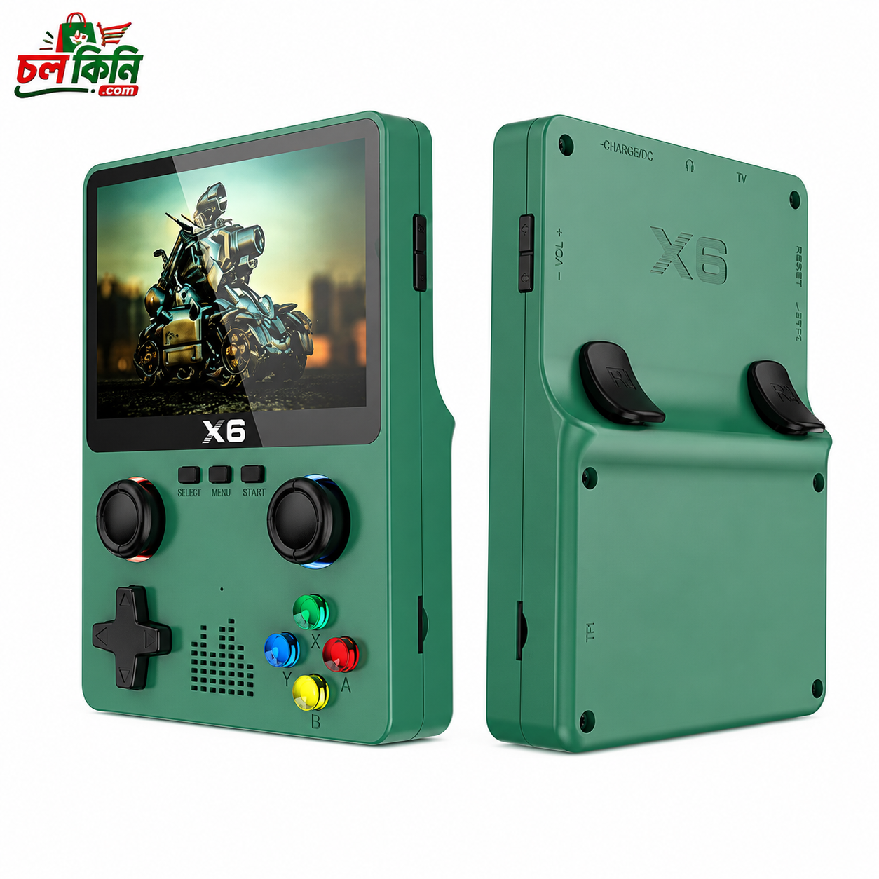 X6 Retro Handheld Gaming Console