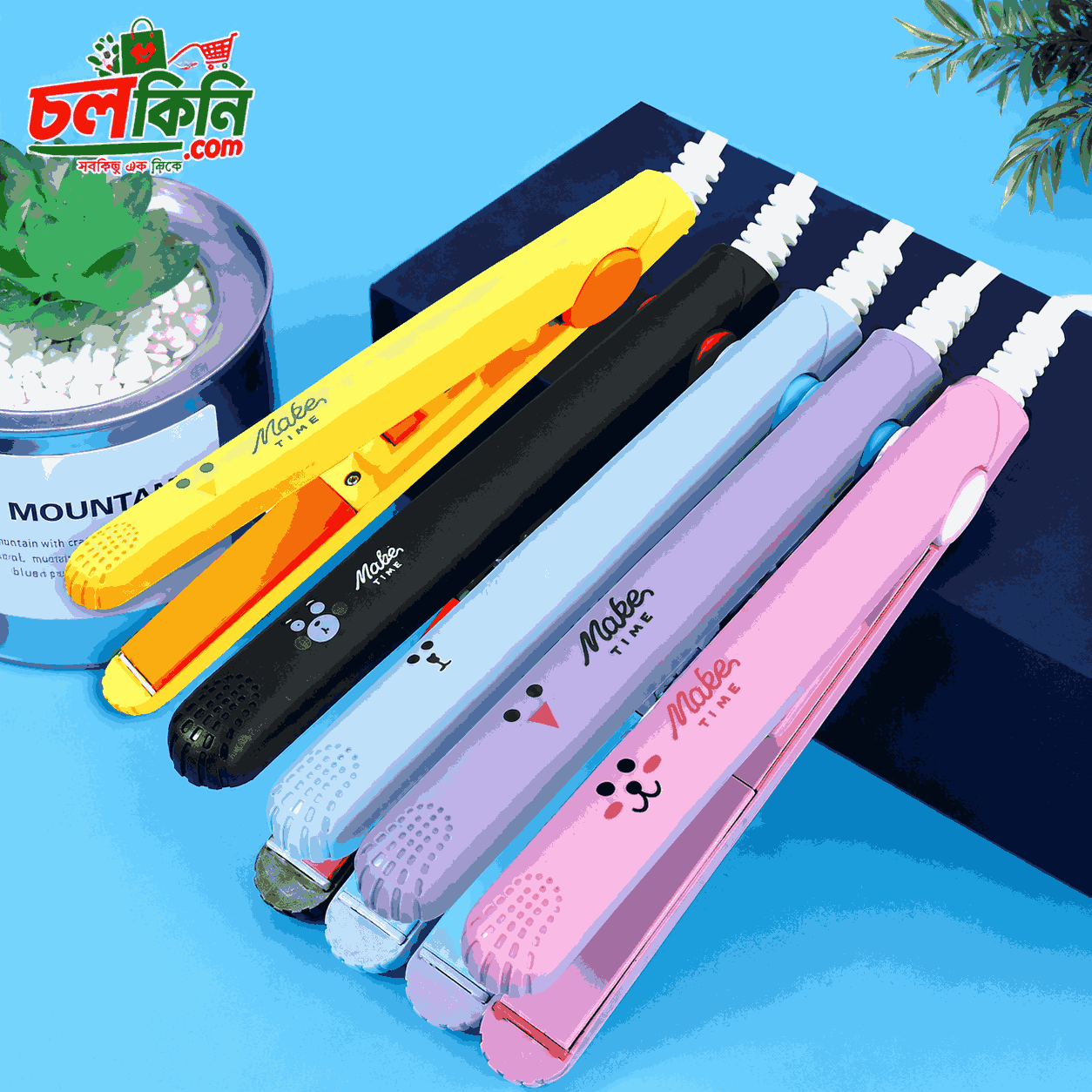 Mini Hair Straightener Iron